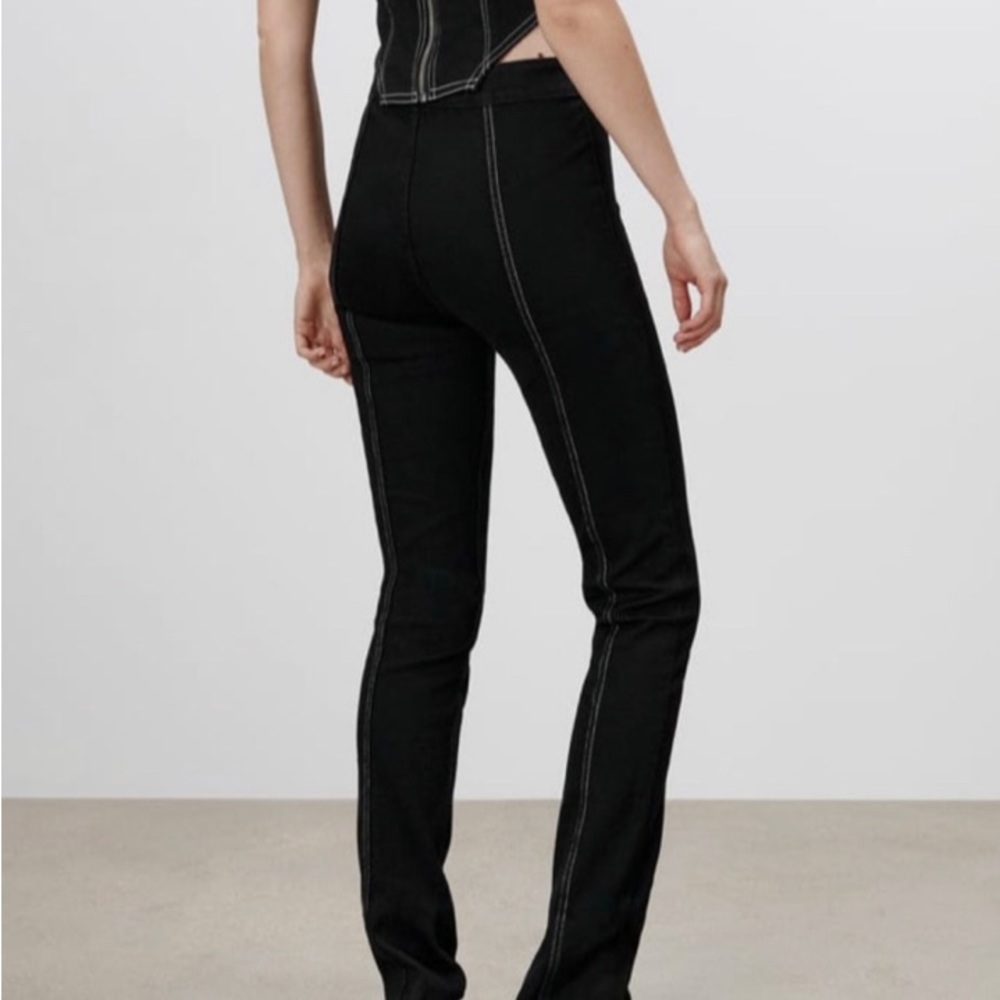 Zara split hem jeans Size 4